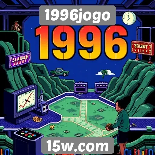 Exploração das categorias de jogos em 1996jogo