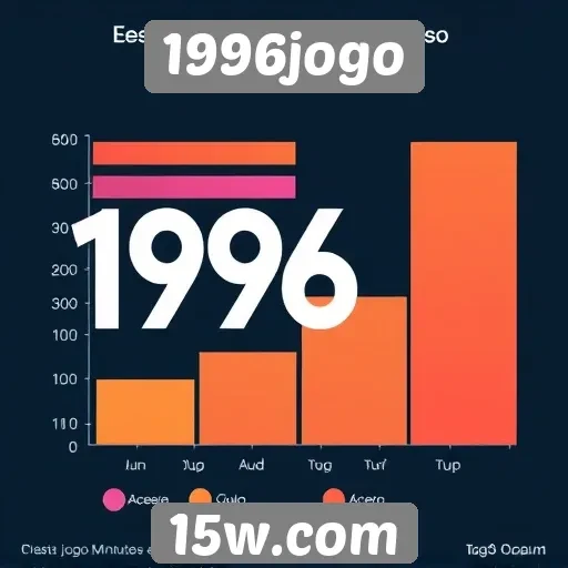 Estatísticas de acesso e engajamento do site 1996jogo